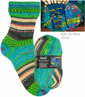 Пряжа Opal Hundertwasser