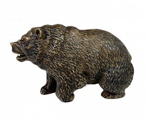 Скульптура из натурального камня "Медведь" 225*100*135мм