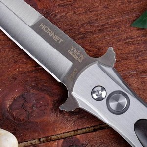 Нож автоматический, складной "Hornet" сталь - AUS8, рукоять - дерево