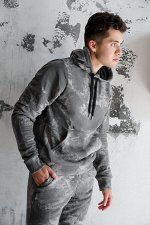 Худи DICH: Hoody TieDye Dark Gray
