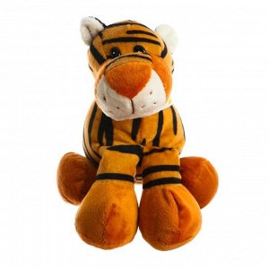 Мягкая игрушка «Тигр», лежит, 17 см