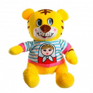 Мягкая игрушка «Тигр», в футболке