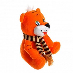 Мягкая игрушка «Тигр», в шарфе, 20 см