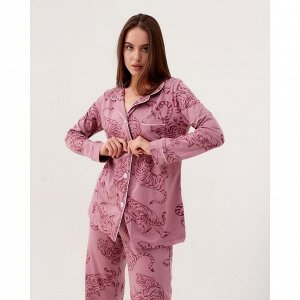 Пижама женская (рубашка и брюки) KAFTAN "Wild" р. 40-42