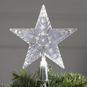 Фигура "Звезда белая ёлочная" 18Х18 см, пластик, 20 LED, 240V МУЛЬТИ