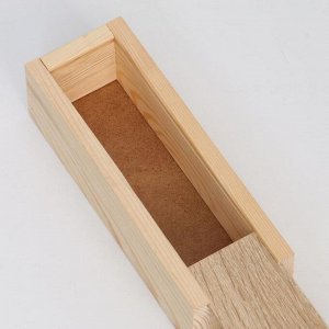 Ящик деревянный "Пенал" 6х7,5х21,5см