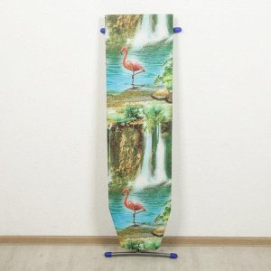 Доска гладильная Nika «Лина. Эконом», 106x29 см, два положения высоты 70,80 см, МИКС