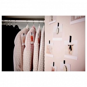 IKEA Набор чеxлов для одежды «Плуриг», 2 шт, 60?105 см, 1 шт, 60?130 см