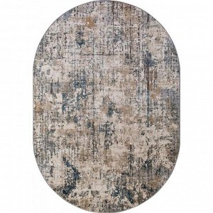 Ковёр овальный Serenity, 160x220 см, цвет dark beige