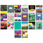 Тетрадь 24л., клетка BG &quot;Super Mix-20&quot;, 20 дизайнов