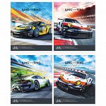 Тетрадь А5, 40 листов, клетка ArtSpace «Авто. King of the ring»
