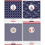 Тетрадь А5, 48 листов, клетка ArtSpace «Стиль. Yacht style», с полями