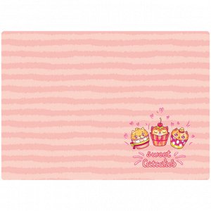Клеенка для уроков труда ArtSpace ""Catcakes"", 50*70см, ПВХ