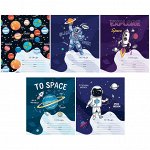 Тетрадь 12 л., клетка ArtSpace «Космос. Space missione»