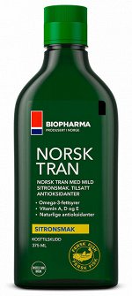 Biopharma Norsk Trippel Tran Омега-3