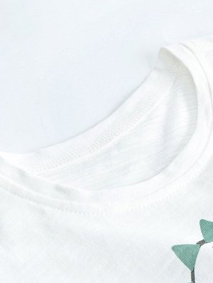 YINGZIFANG Шорты и футболка с оригинальным принтом для мальчиков