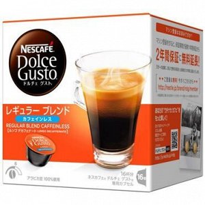Nestle Japan Nescafe Dolce Gusto Capsule Regular Blend Caffeineless