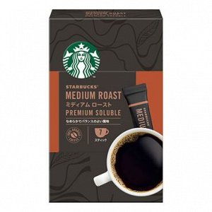 Nestle Japan Starbucks Premium Soluble Medium Roast Stick