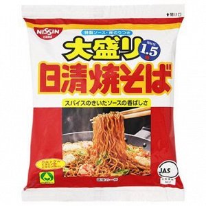 Nisshin Foods Nisshin Omori Yakisoba 1,5 раза