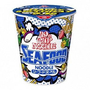 Nissin Foods Cup Noodle Seafood Набор для празднования 49-й годовщины рождения