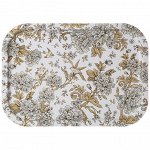 ПОДНОС AGNESS &quot;ROYAL GARDEN&quot; 28,5*40 СМ