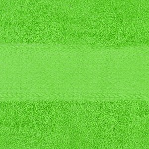 Полотенце махровое 70х130см, гладкокрашенное, 325г/м2, салатовый (Россия)