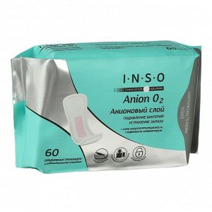 Прокладки ежедневные «INSO» Anion O2, 60 шт