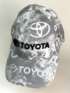 Бейсболка Принтованная летняя бейсболка Toyota с 3-D вышивкой  №1568