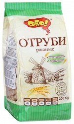 Отруби хруст. &quot;ОГО&quot; ржаные 200гр/10/9мес