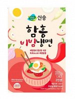 Лапша быстрого приготовления SingSong Pyongyang Mulnaengmyeon - Оригинальная гречневая острая, 260гр.