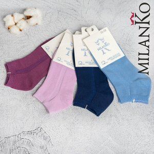 Женские укороченные носки MilanKo N-201