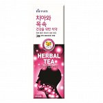 MUKUNGHWA / Зубная паста «Herbal tea» с экстрактом травяного чая (хризантема) коробка 110 г