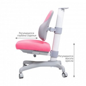Растущее детское кресло Holto-3(Розовый)