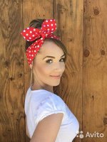Солоха для волос на проволоке