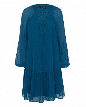 Платье жен. (194526) сине-зеленый