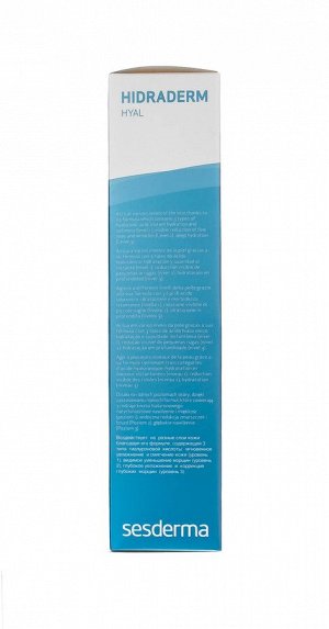 Сесдерма Молочко для тела с маслами жожоба и сладкого миндаля, 400 мл (Sesderma, Hidraderm Hyal)