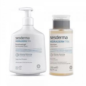 Сесдерма Набор "Очищение и защита": гель 300 мл + тоник 200 мл (Sesderma, Hidraderm TRX)