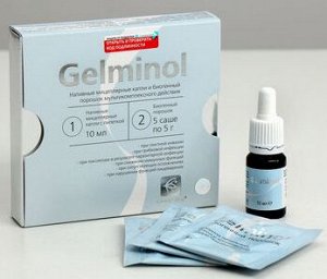 Gelminol капли 10 мл + саше 5*5 г