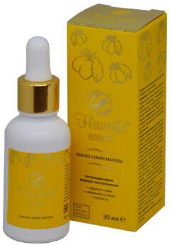 Flavoila® cosmo масло семян марулы 30 мл. Экстраординарная формула-восстановление упругости кожи, иммунного статуса, плотности