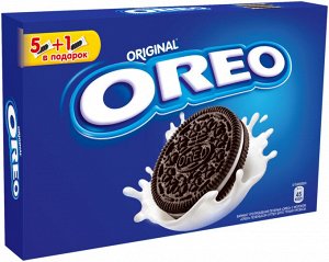 Печенье Орео Oreo с какао и начинкой с ванильным вкусом 228 г