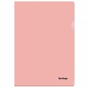 Папка-уголок Berlingo ""Instinct"", А4, 180мкм, фламинго