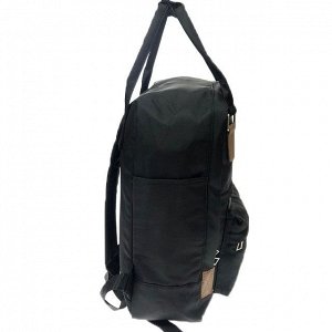 Рюкзак кэжуал Melange A4 из износостойкой ткани чёрного цвета.