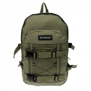 Рюкзак кэжуал Armin Six A4 из износостойкой ткани цвета дымчатый мох.