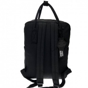 Рюкзак кэжуал Lovekky A4 из износостойкой ткани чёрного цвета.