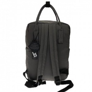 Рюкзак кэжуал Lovekky A4 из износостойкой ткани графитового цвета.
