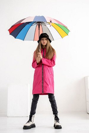 yollochka Плащ для девочки &#039;Найс&#039; фуксия