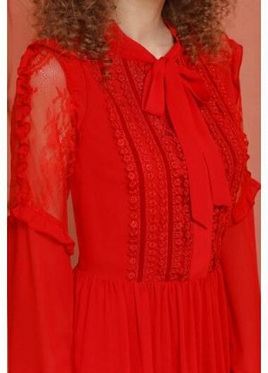 Платье Lenata 11842 красный