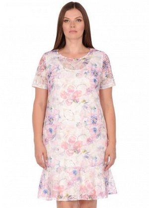 Платье Amelia Lux 3167 розовый