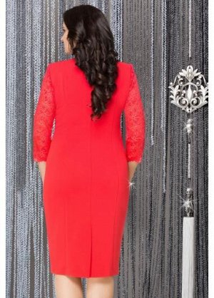 Платье Lenata 11603 красный