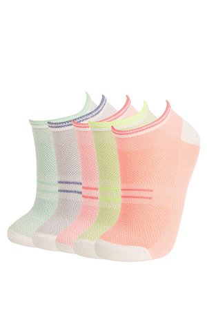 Комплект из 5 женских носков с узором